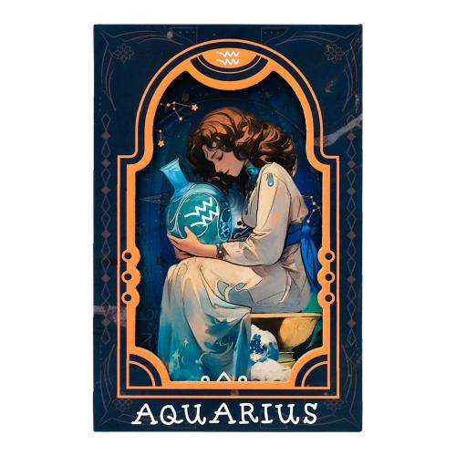 New Aquarius Girl Series Portable Notebook Record Book Hot Selling Journal Book