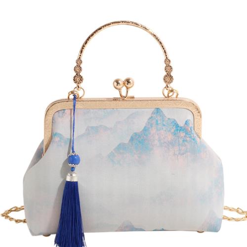 Autumn and winter New tassel bag with new Chinese vest bag handbag finished bag