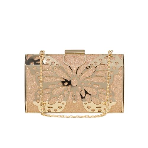 2024 new female butterfly small bag clutch bag evening bag dress banquet bag