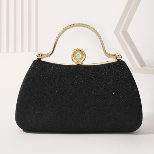 Fashion all-match crossbody chain dinner bag unique hand carrying small bag pocket gold bag for women