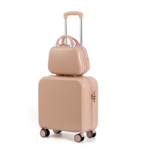 Mini Luggage Lightweight Small Boarding Trolley Case Password Travel Case Small 18 Inch Fresh