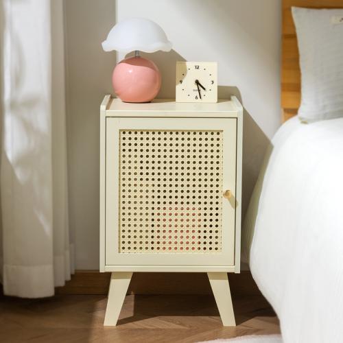 Moso Bamboo & Engineering Plastics Multifunction Bedside Cabinet durable & dustproof PC