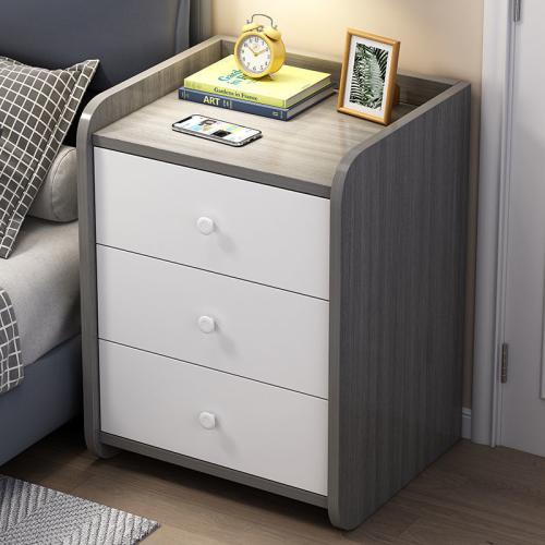 New Bedside Table Mini Simple Bedroom Multifunctional Locker Small Bedside Cabinet Cabinet Storage Rack