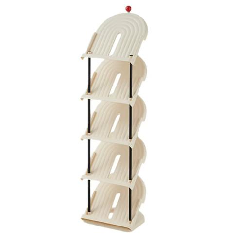 Folding shoe rack simple multi-layer shoes storage rack door space-saving small rack