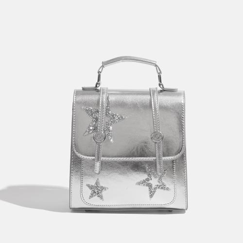 New Style Backpack Sequin Star Pattern Girls' Backpack Women's Bag College Students