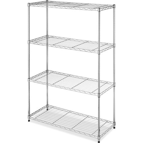   Wire Net Storage Rack Storage Rack Chrome Plated Shelf for Kitchen Living Room Bedroom