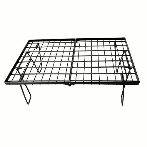 Folding mesh table outdoor folding table camping bamboo board table portable