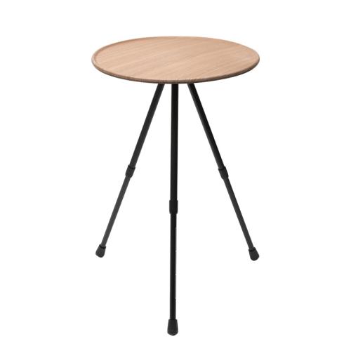 Outdoor camping small round table triangle bracket disc table adjustable portable picnic table