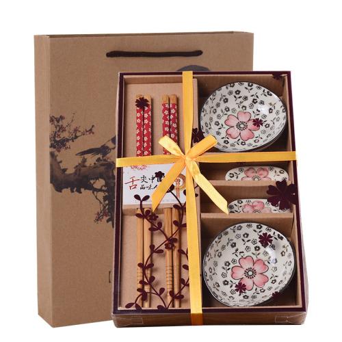 The opening place of the activity pushed the practical birthday party wedding companion gift ceramic tableware gift box creative companion gift to send employees