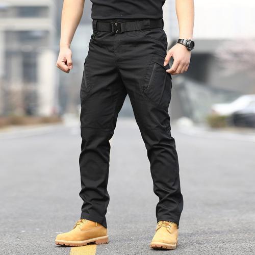 Tactical training pants commuter wear-resistant scratch-resistant waterproof pants multi-pocket outdoor