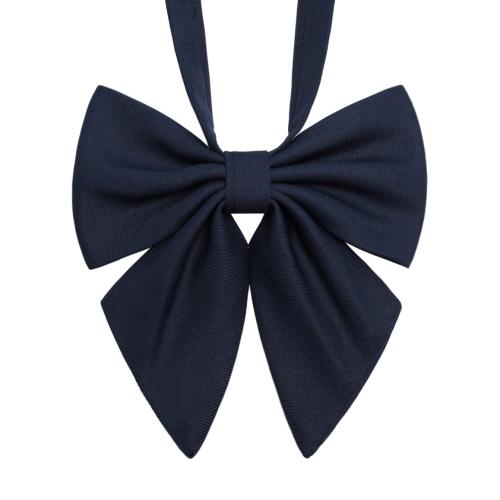 Solid color basic JK uniform bow tie small red feather root blue feather root shirt sailor clothing accessories