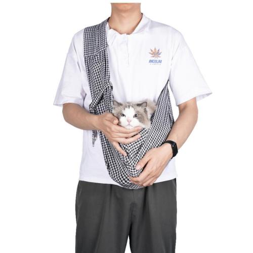 New foldable portable out chest cat backpack shoulder slung dog pet large capacity cat bag