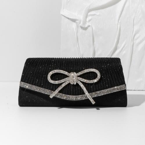 Fashion New Evening Bag Diamond Bow Glett Clutch Chain Crossbody Bag