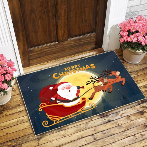 Living Room Carpet Christmas Decoration Home Sofa Coffee Table Carpet Absorbent Non-slip Door Mat