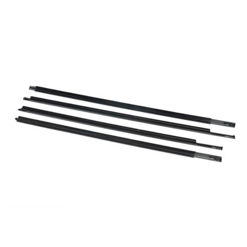 ABS Car Window Trim Sticker four piece black Set