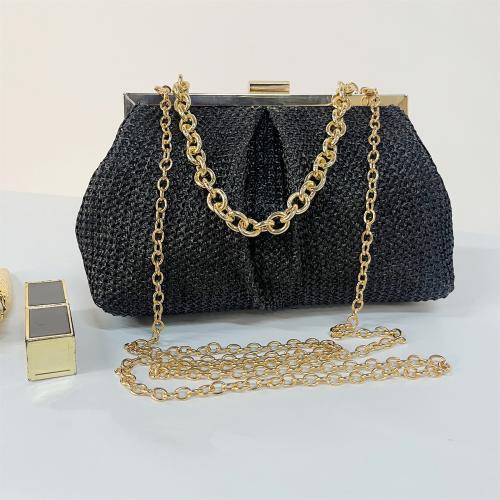 Woven Bag 2024 New Style Evening Bag Fashionable Portable Shoulder Bag Crossbody Bag