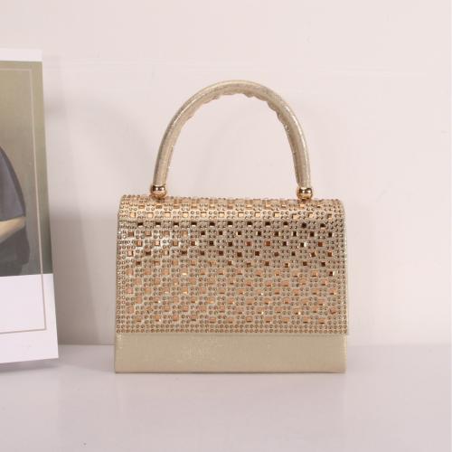 Polyester Easy Matching Clutch Bag with rhinestone PC