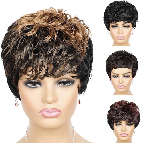 High Temperature Fiber Wig Can NOT perm or dye & for women Solid PC