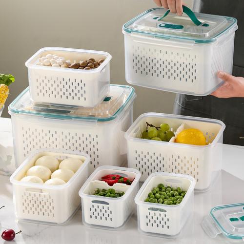 Refrigerator Preservation Box Household Food Storage Box Kitchen Multi-Layer Portable