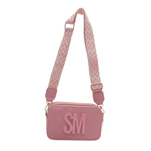 Autumn 2024 New Style Bag Wide Shoulder Strap Letter Bag Fashionable Simple Crossbody Bag