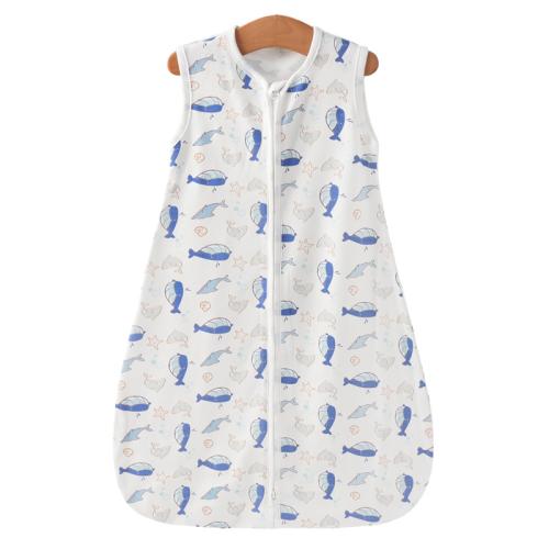 Baby Summer Vest Sleeping Bag Baby Air-Conditioned Room Kick-proof Children's Sleepwear