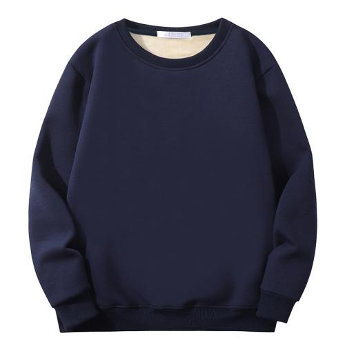 Autumn and Winter Heavy Weight Solid Color Men's and Women's Crewneck Sweatshirt