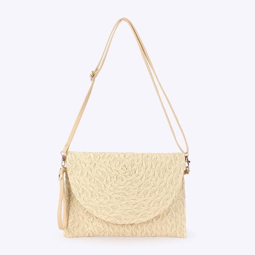 Paper Rope Easy Matching & Weave Crossbody Bag PC