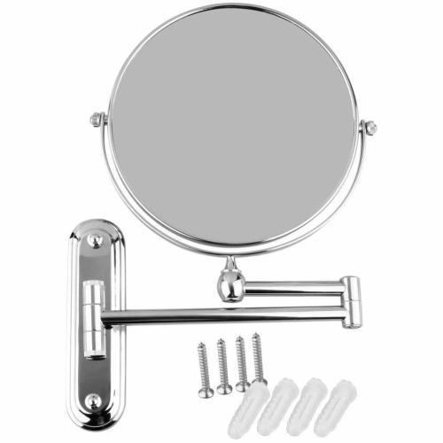 Brass & Stainless Steel Cosmetic Mirror rotatable  Solid PC