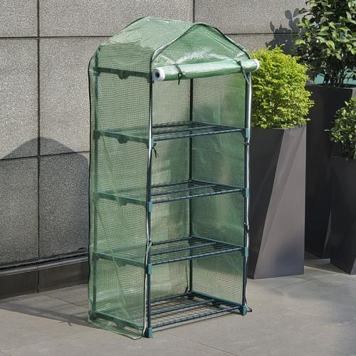 Balcony courtyard multi-layer succulent green Luhua room greenhouse rain-proof and freeze-proof greenhouse