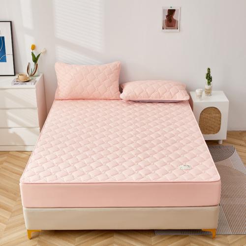 New Soybean Fiber Quilted Bed Cover Simmons All-inclusive Mattress Protector Waterproof Bed Cover