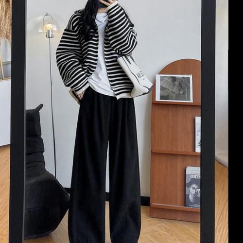 Polyester Women Long Trousers thicken & loose PC