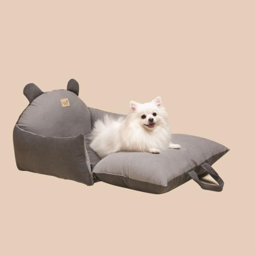 Dog Kennel removable and washable pet kennel dog car seat cushion