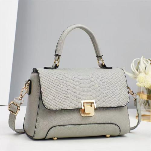 PU Leather Easy Matching Handbag attached with hanging strap PC