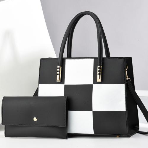 New Large Square Color Contrast Bag All-match Shoulder Bag Lightweight