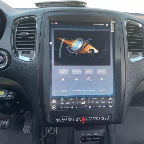 13inch Tesla Screen Android12 Stereo Gps Radio Carplay For Dodge Durango 2014-2020