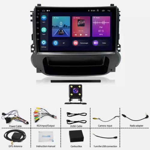 For Android Apple CarPlay GPS Navi Car Stereo Radio For Chevrolet Malibu 2011-2015