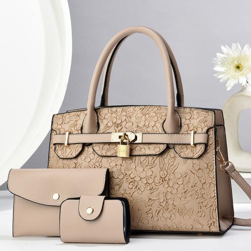 PU Leder Tasche Anzug, Floral, mehr Farben zur Auswahl,  Festgelegt