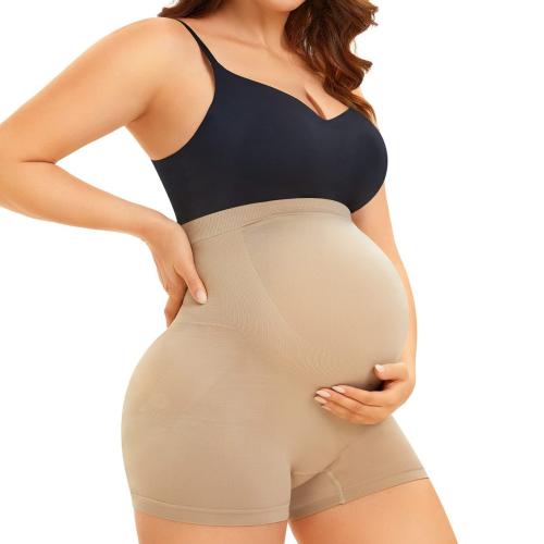 Body Shaping Pregnant Women's Pants Elastic Waist Tinting Abdomen Slim-fit High Waist Body Shaping Pants