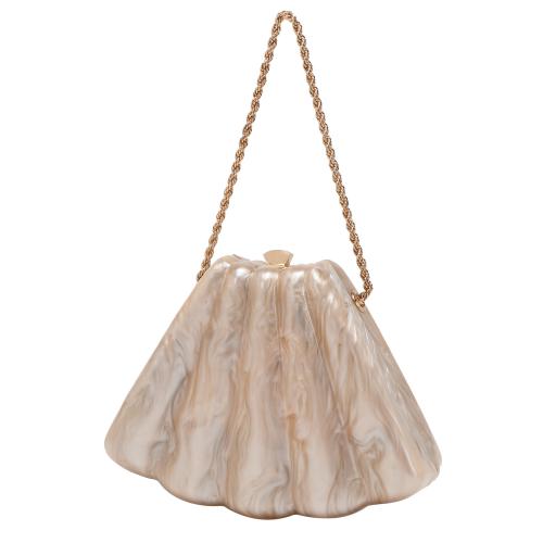 Women's Elegant Fashion Acrylic Evening Bag shell-shaped Bag Mini Handbag Evening Bag