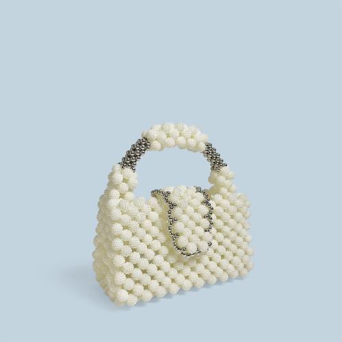 Bayberry ball pearl dress handbag woven design beaded bayberry small bag