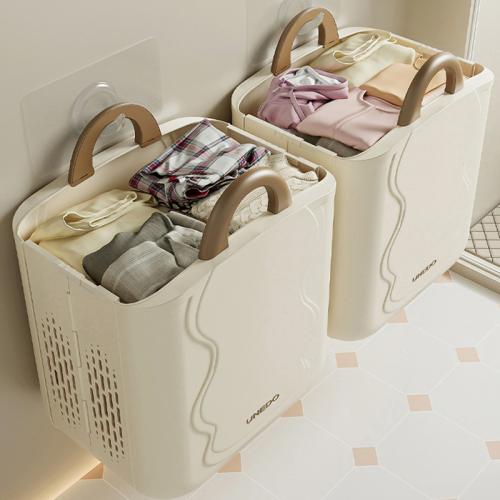 Laundry Basket  Folding Portable Household Dirty Clothes Basket Bathroom Clothes Storage Basket