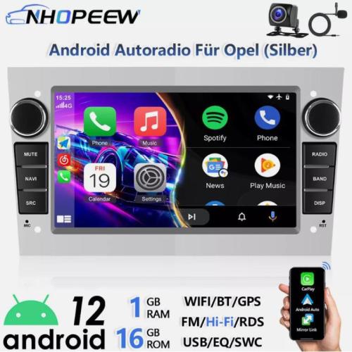 DAB and Android Wireless Carplay GPS Navi for Opel Astra H Corsa D Zafira Car Stereo