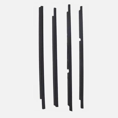 Door Window Belt Trim Molding For Toyota Lexus IS300 2001 -2005 Front and Rear 4Pc