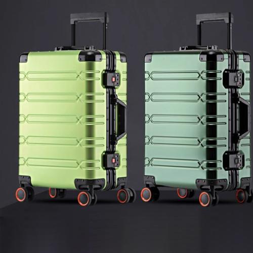 All aluminum alloy suitcase boarding suitcase password suitcase large capacity