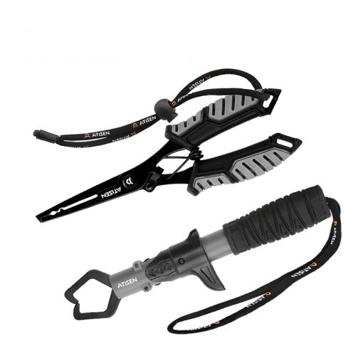 Thermo Plastic Rubber & Stainless Steel & ABS Multifunction Fishing Gripper portable Set