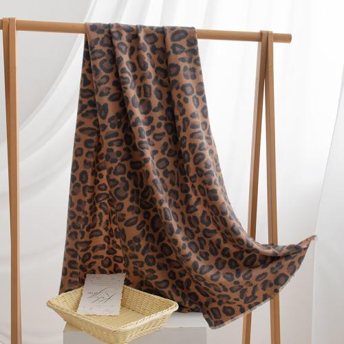 New scarf women's high-grade fashionable all-match leopard print warm scarf