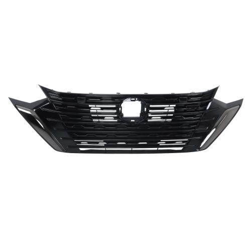 Front Bumper Upper Grille For 2024-25 Nissan Sentra SR Plastic Black 62310-6LY2A