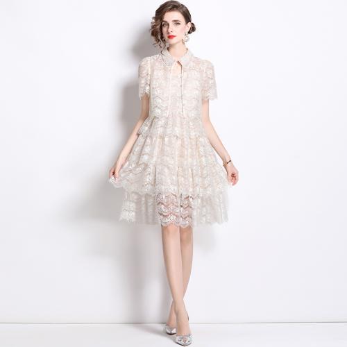 7088 Lace Top Small Chanel Style suit Women's New Summer Sling dress Two-piece Set