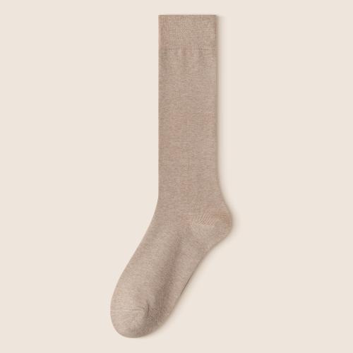 Autumn and winter calf socks women's anti-drop socks warm cotton all-match Knee Socks