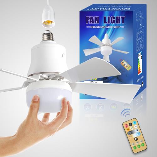 Hot Selling LED Fan Light Fan Leaf Removable Ceiling Fan Light Household Quiet